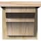 Ekena Millwork Monterey Rough Sawn Corbel w/Backplate, Douglas Fir, 8"W x 8"D x 8"H COR08X08X08MON01RDF - alternate 2